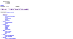 Desktop Screenshot of fillontech.com.br